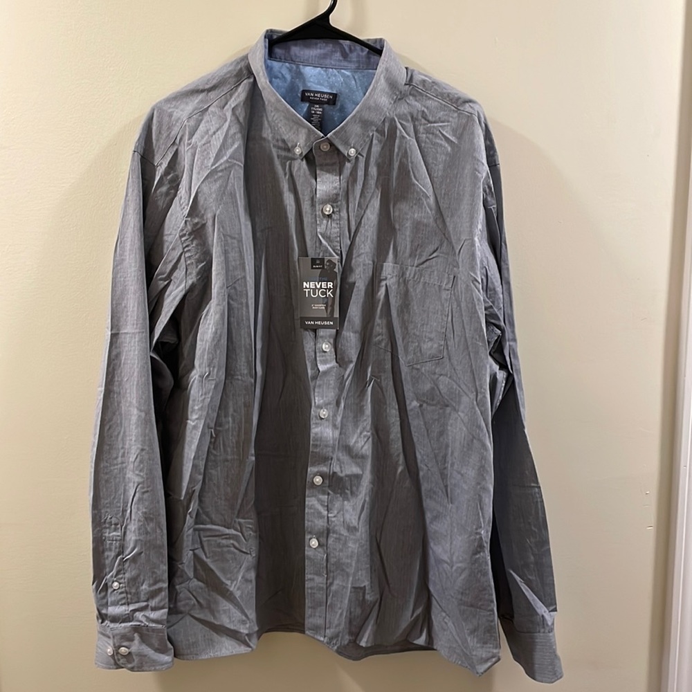 Van Heiden Never Tuck dress shirt